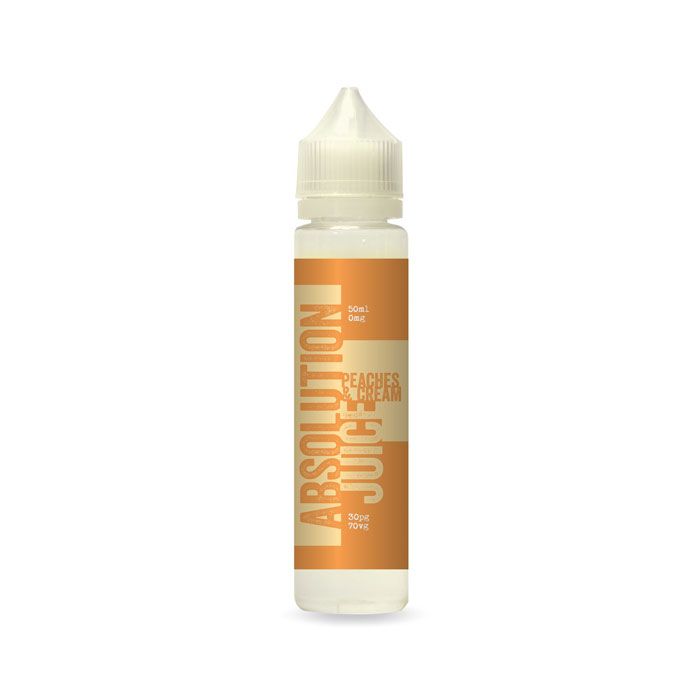 Absolution Juice Peaches and Cream 50ml Short Fill E-Liquid