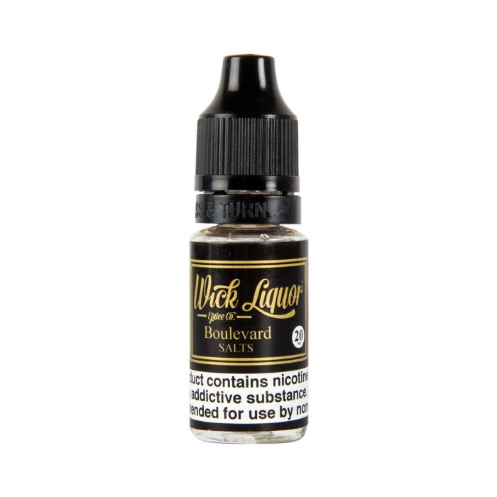 Boulevard Nic Salt E-Liquid by Wick Liquor 10ml