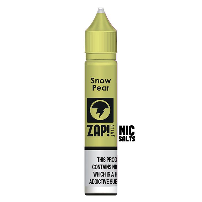 Snow Pear by ZAP Juice Nic Salt E-Liquid 10ml